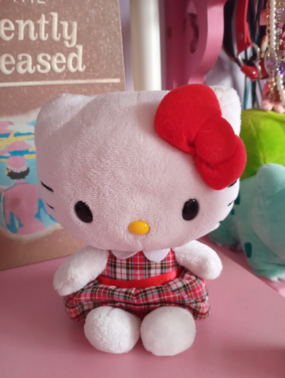 Sanrio Ty Hello Kitty Tartan Plush